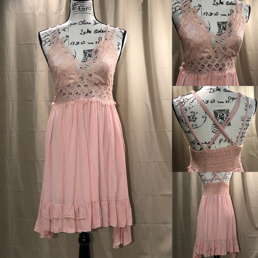 lace front dress